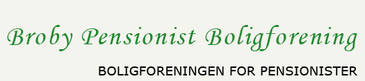Broby Pensionist Boligforening - bpbf